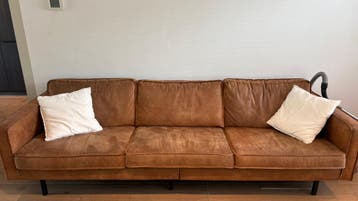- - GRATIS- - Be pure Rodeo bank in de kleur cognac