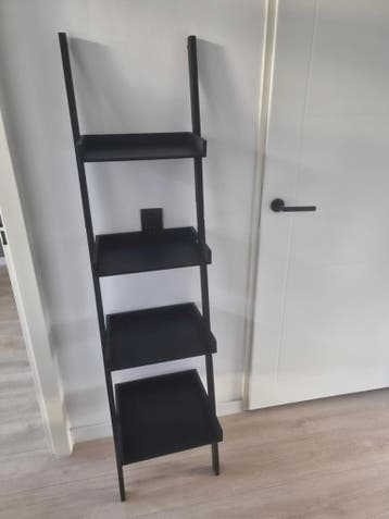 Ladder kastje zwart decoratie ladder