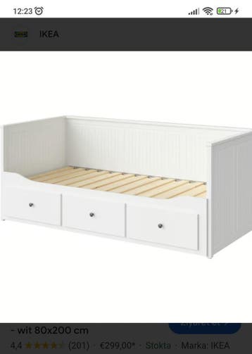 Hemnes bed van ikea  (zonder matras)