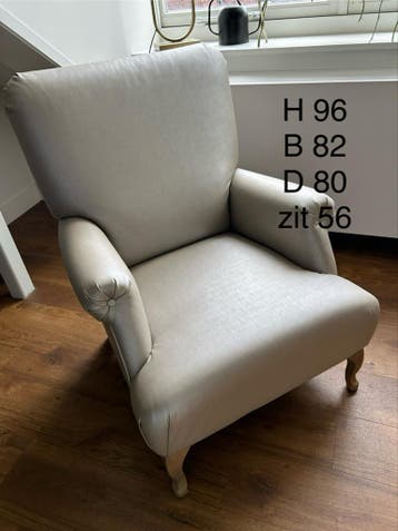 GRATIS Olav fauteuil Lichte krassen, nat afneembare stof