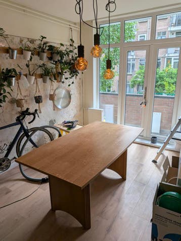 Eettafel 6 personen 160x85cm