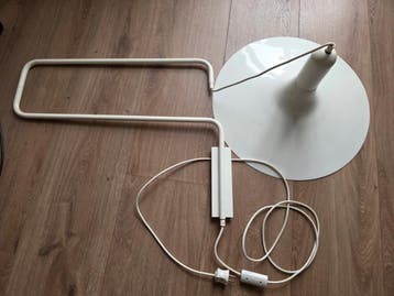 Witte hanglamp met beugel - Modern design