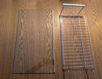 Glasplaat (nieuw) Bosch 70cm brede koelkast
