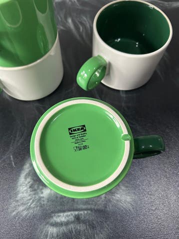 4 koffie kopjes