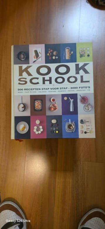 Kookschool: 500 Recepten Stap voor Stap - 3000 Foto's