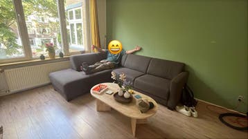 Comfortabele hoekbank GRATIS