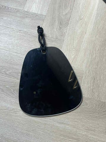 Gratis Zwarte Spiegel met Touw - Uniek Design