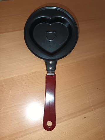 Mini Pannetje *Hartje* voor 1 ei