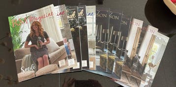 Gratis af te halen diverse riviera maison magazines
