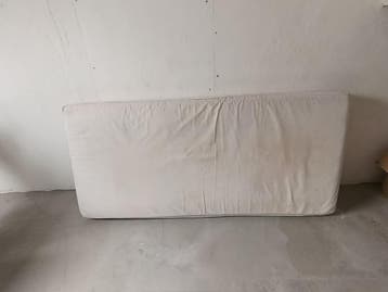 Gratis 1 persoon matras