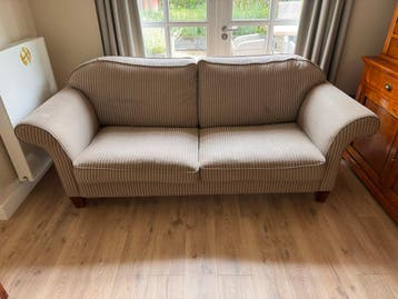 Comfortabele stoffen bank - Gratis af te halen!
