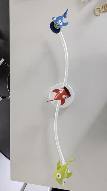IKEA Smila Bagge Wandlamp Kinderkamer Vissen