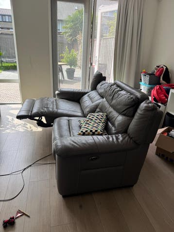Lederen bankstel ***GRATIS***