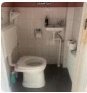 Gratis toilet met reservoir (geen inbouw)