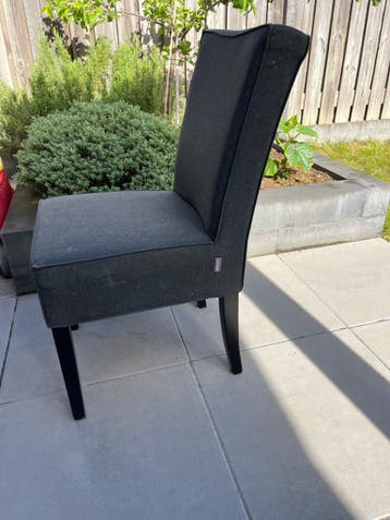 4x  Eetkamerstoelen - Grijs Stof