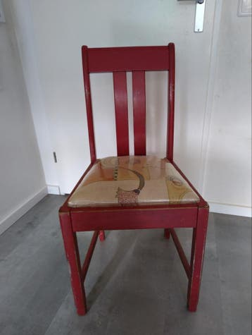 Gratis eetkamerstoel 2x