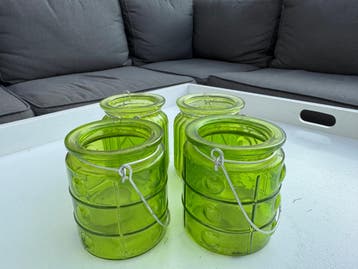 Theelichtjes groen