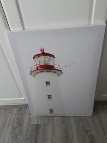 Schilderij van een vuurtoren GRATIS OPHALEN
