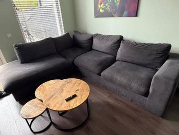 Gratis Grote Gebruikte Hoekbank - 240x300cm