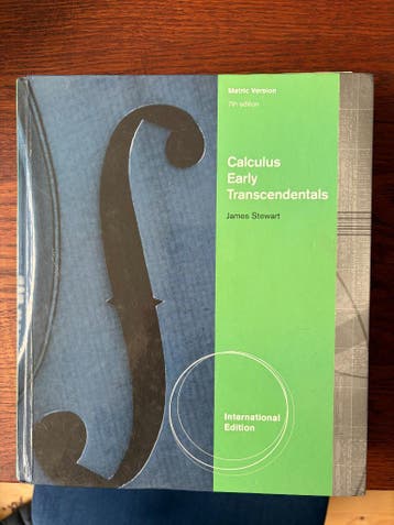 Calculus Early Trancendentals 7th edition - Stewart