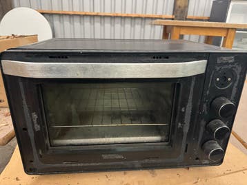 Compacte Mini-oven met Grillfunctie - Ideaal voor Kleine Rui