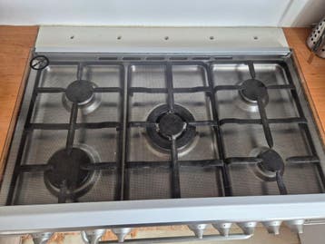 Bestron Fornuis (gas) met elektrische oven en afdekplaat