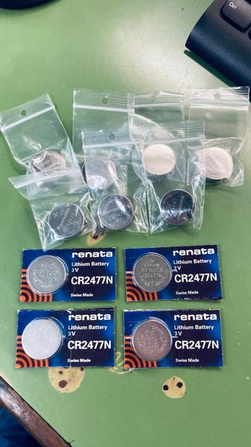 CR2477 lithiumbatterijen 3 volt - 11 stuks