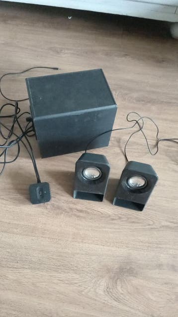 Speakers Logitech Gratis. werkt perfect