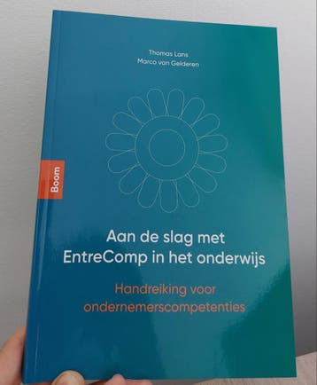 Boek 'Aan de slag met EntreComp in het onderwijs'