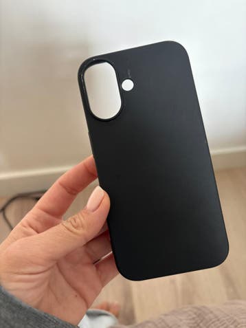 Zwart iPhone hoesje - Zo goed als nieuw, gratis af te halen