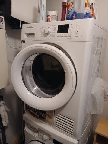 Whirlpool Droogtrommel en Wasmachine Set