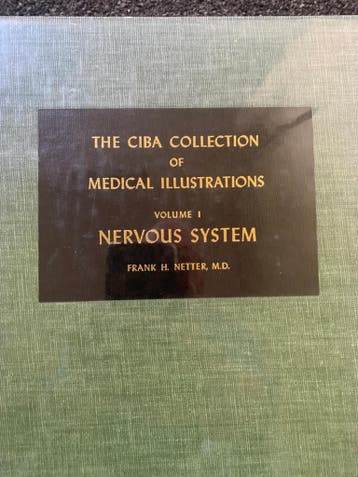 Twee Ciba-atlassen, nervous system en reproductive system