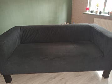 Klippan bank( met zwart rib hoes)