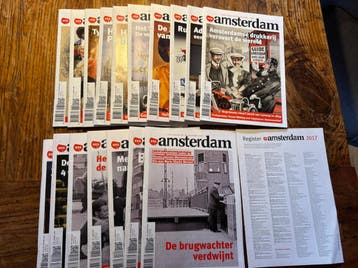 Ons Amsterdam Tijdschriften - Jaargang 2017 & 2018