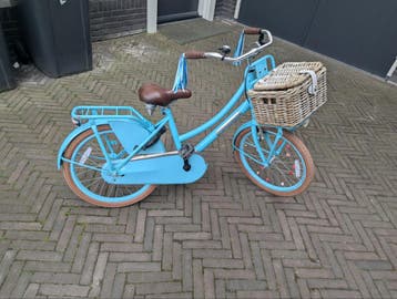 Popal kinderfiets lichtblauw
