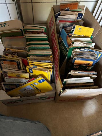 Vintage landkaarten mega verzameling