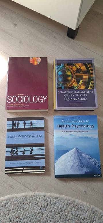 GRATIS studieboeken health management en sociology