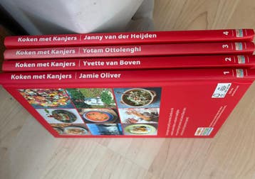 Kookboekjes uitgegeven door de Postcodeloterij GRATIS