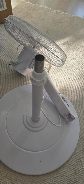 Ventilator defect - voor onderdelen of reparatie