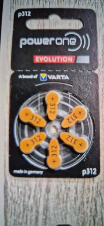 28 power one hoorbatterijen P 312 nieuw