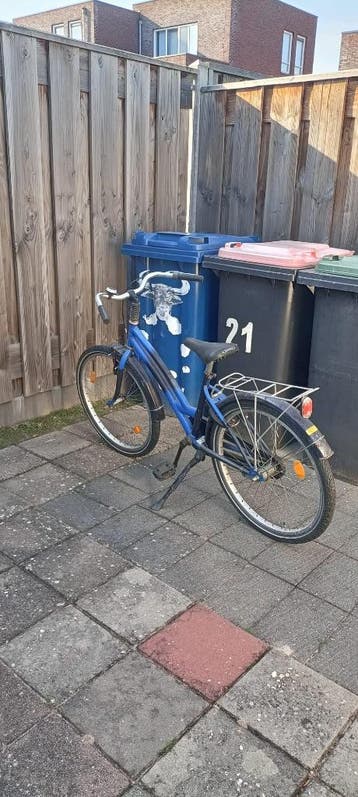 Een jongens fiets
