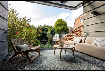 Design bank 2-zits - ideaal voor balkon of terras
