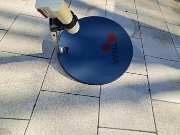 Gratis af te halen schotelantenne zonder koop