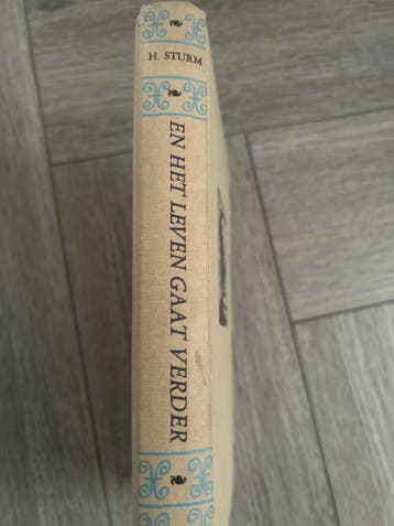 H. Sturm - En het leven gaat verder (Vintage Boek)