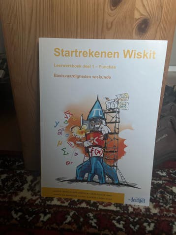 Startrekenen Wiskit - Leerwerkboek deel 1 - Functies