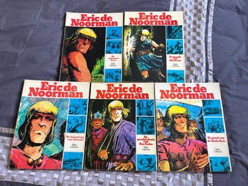 Diverse stripboeken: Eric de Noorman, Skippy, Storm, Prins V