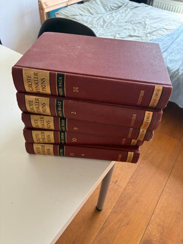 Grote Winkler Prins Encyclopedie - volledige set, 20 boeken