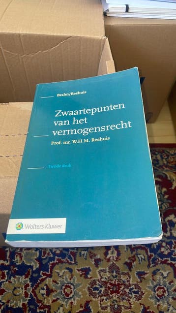 Zwaartepunten van het vermogensrecht - Reehuis