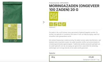 Gratis biologische voeding