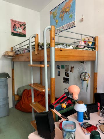 Flexa hoogslaper met bureau